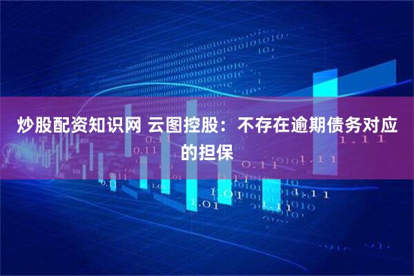 炒股配资知识网 云图控股：不存在逾期债务对应的担保